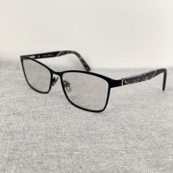 Escada Black Women\'s Glasses w/ Branded Case Chic Academia main image 5